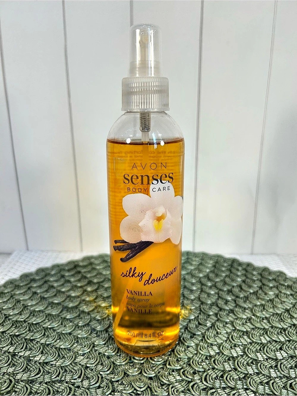 Avon Senses Silky Douceur Vanilla Body Spray Vanilla Body Spray Discontinued